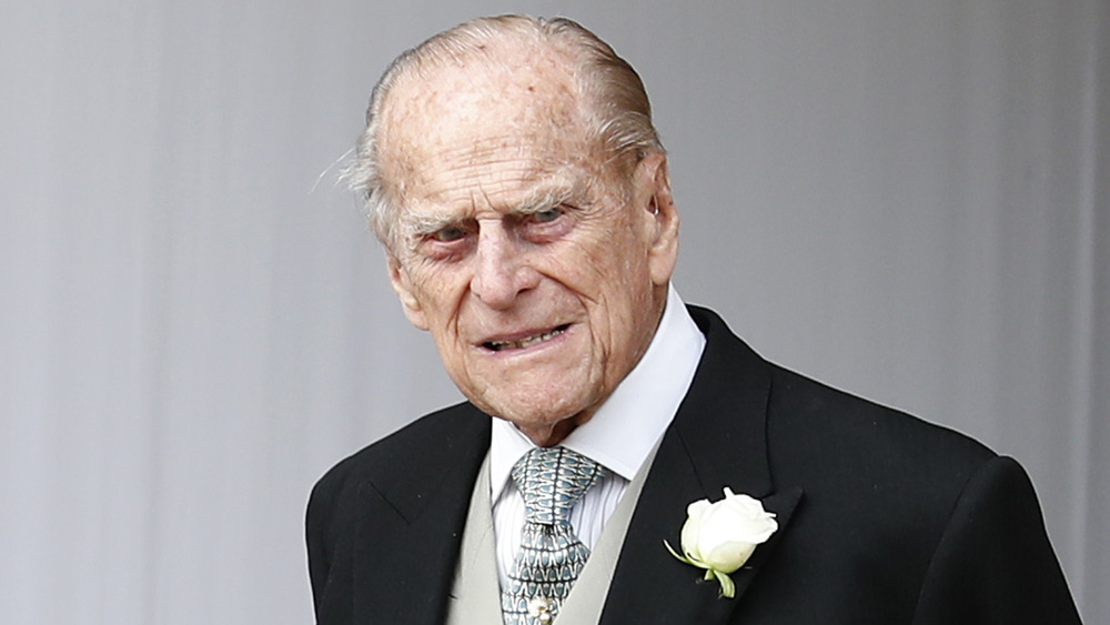 Prince Philip red eyes