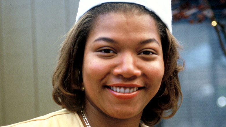 Queen Latifah smiling 