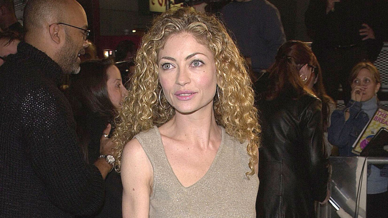 Rebecca Gayheart poses in March 2001