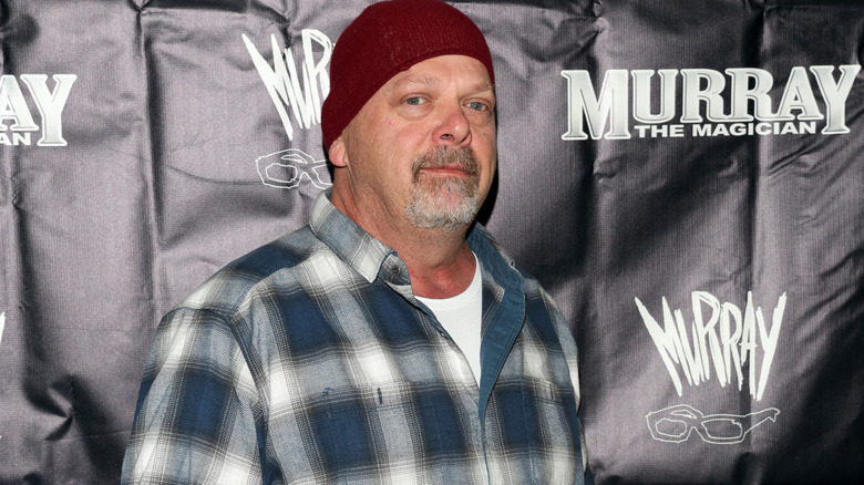 Rick Harrison posing for cameras