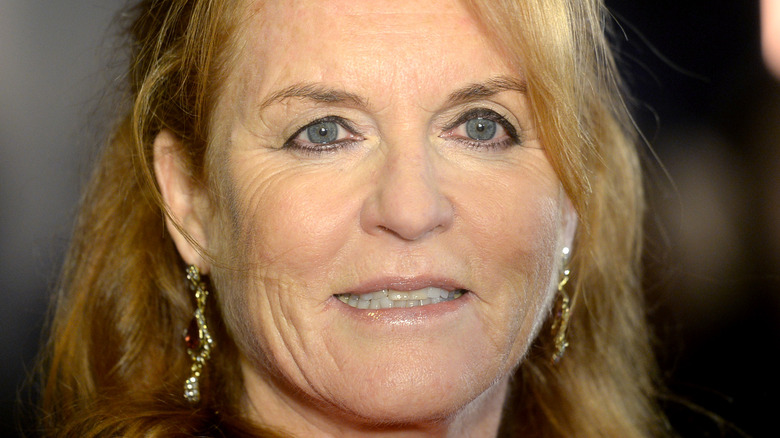 Sarah Ferguson posing