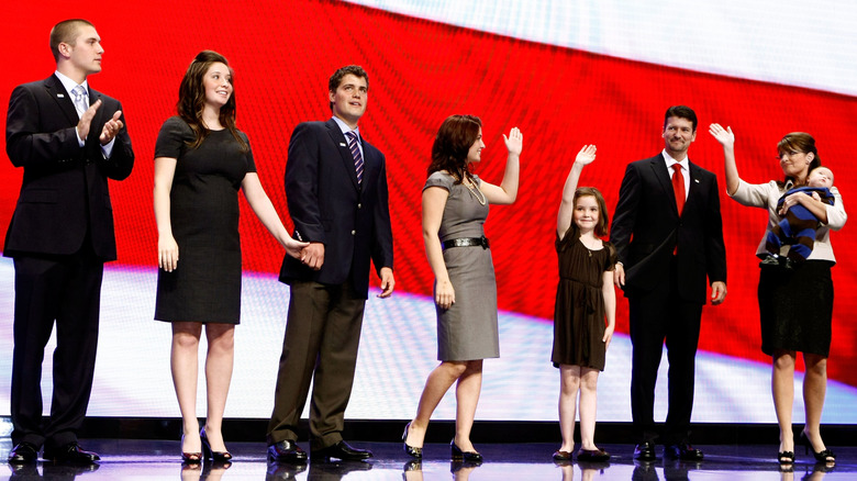 The Palin family at the Republican National Convention