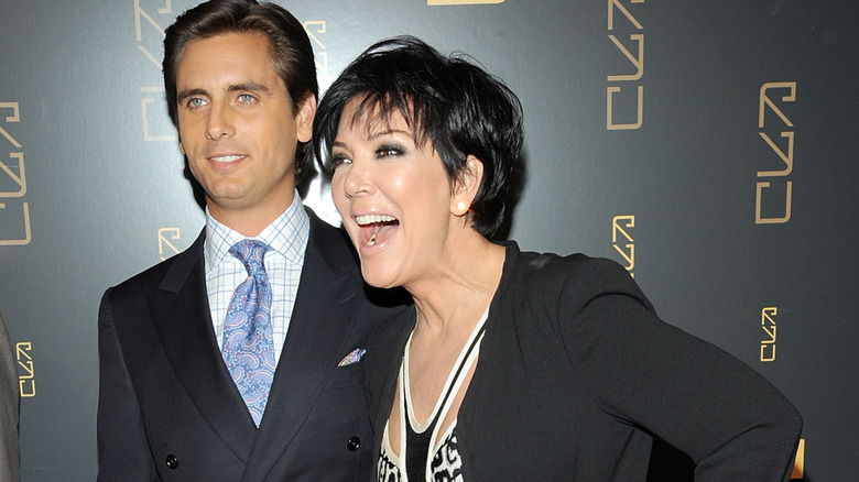 Scott Disick and Kris Jenner
