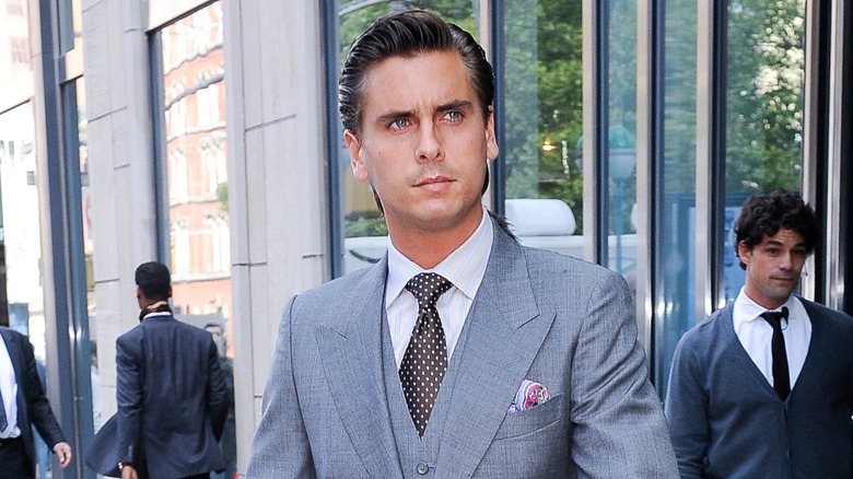 Scott Disick walking