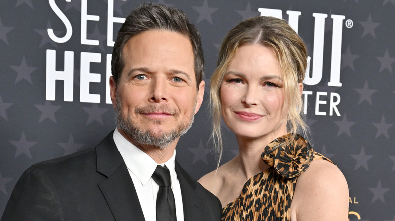 Scott and Kelley Wolf pose in January 2023