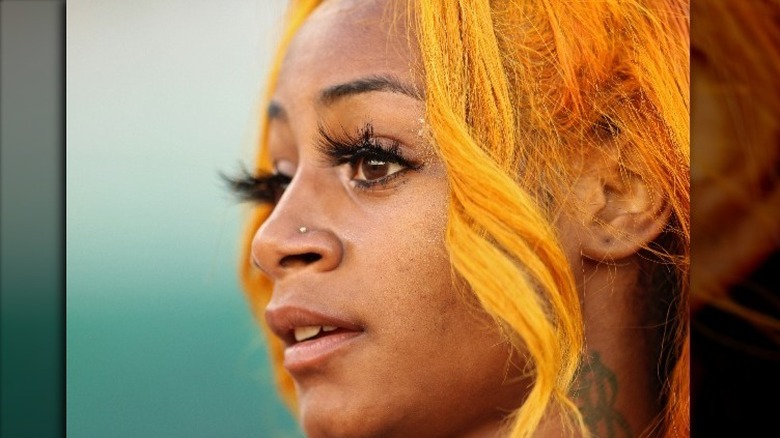 Sha'Carri Richardson close up