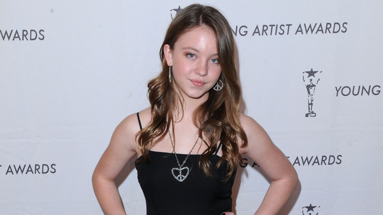 Sydney Sweeney posing on the red carpet