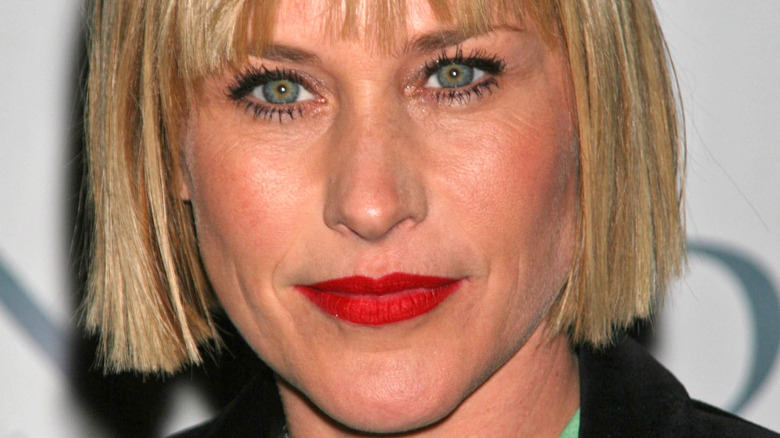 Patricia Arquette with short blonde bob