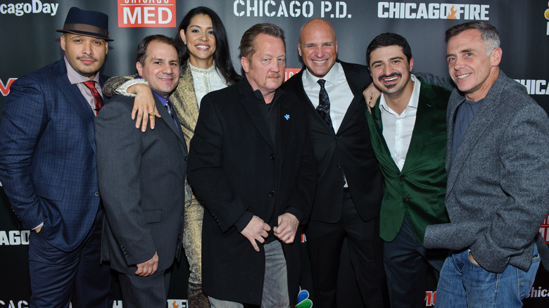 Members of Chicago Fire cast