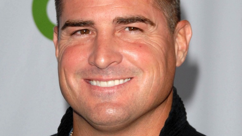 A closeup of George Eads