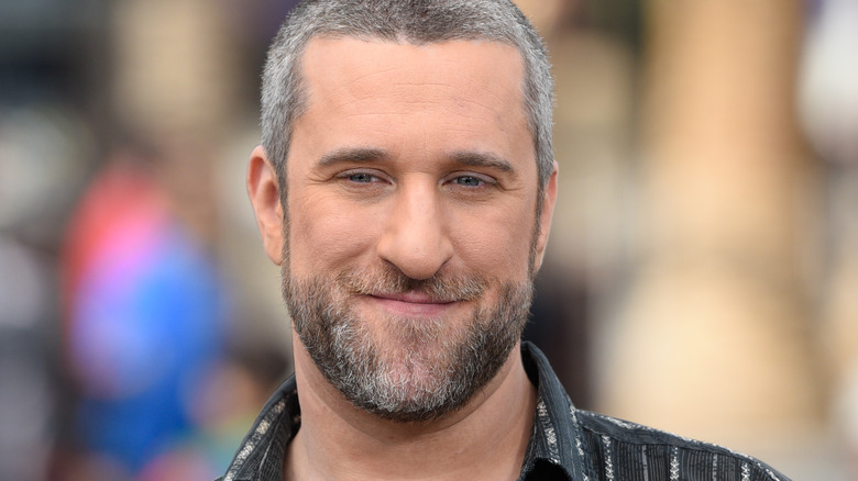 Dustin Diamond smiling  