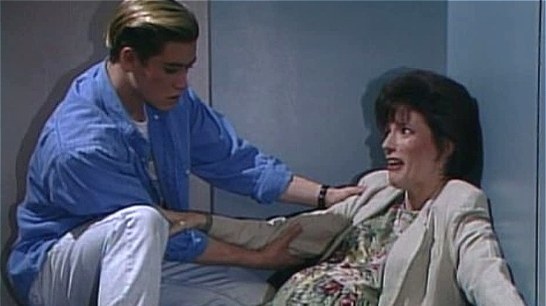 Mark-Paul Gosselaar and Louan Gideon on Saved By the Bell