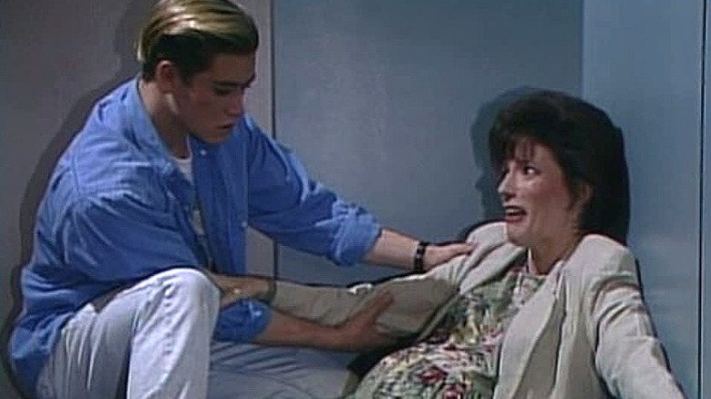 Mark-Paul Gosselaar and Louan Gideon on Saved By the Bell
