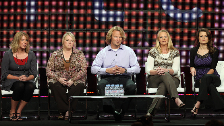 Sister Wives cast on stage
