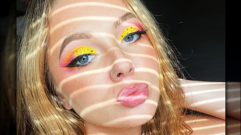Jade Cline in a selfie 