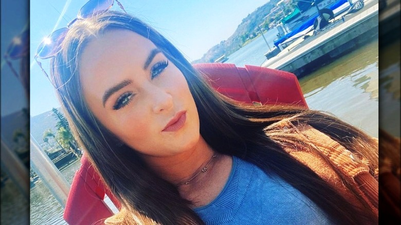 Leah Messer in a selfie 