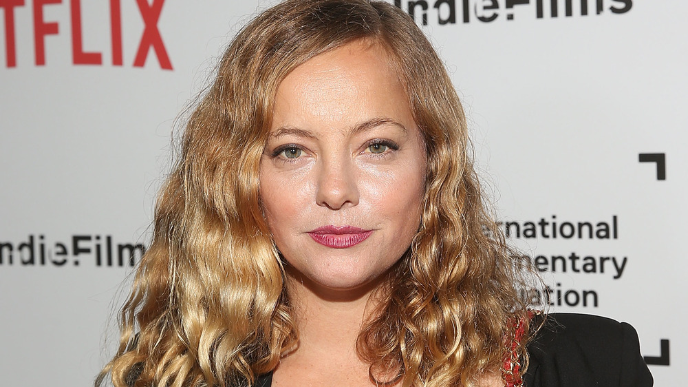 Bijou Phillips posing