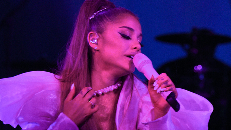 Ariana Grande singing