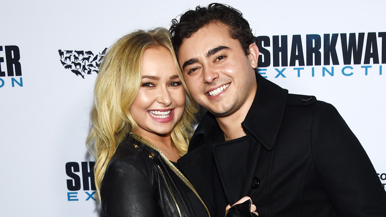 Hayden and Jansen Panettiere smiling