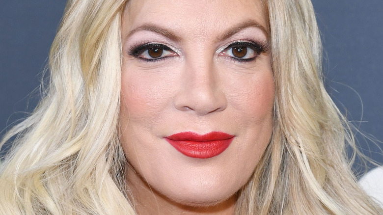 Tori Spelling on the red carpet