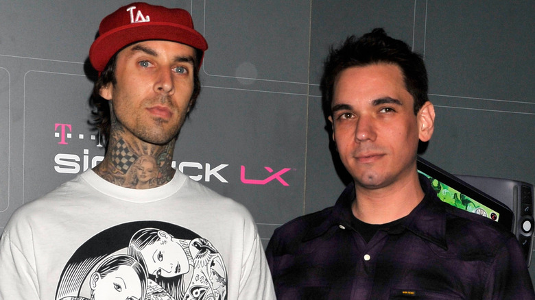 Travis Barker with DJ AM