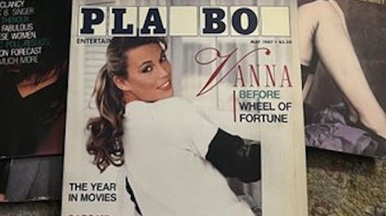 Vanna White on the cover of Playboy magazine