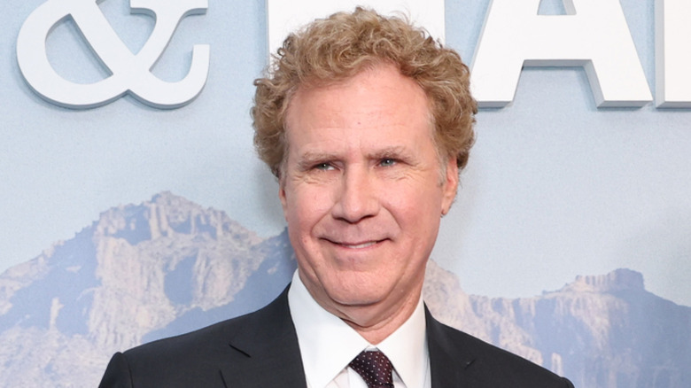 Will Ferrell posing at a screening of 