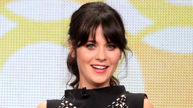 Zooey Deschanel smiling