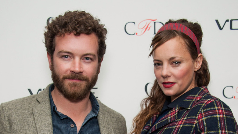 Danny Masterson, Bijou Phillips posing