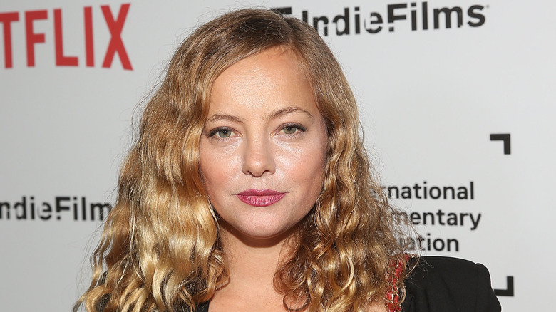 Bijou Phillips posing