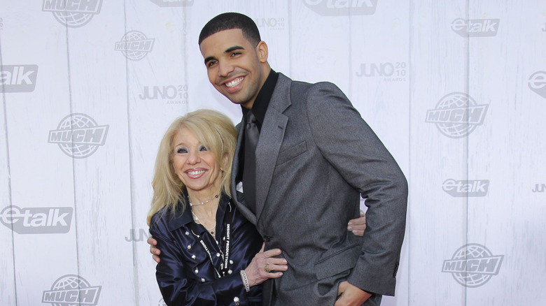 Drake with his mother, Sandi Graham