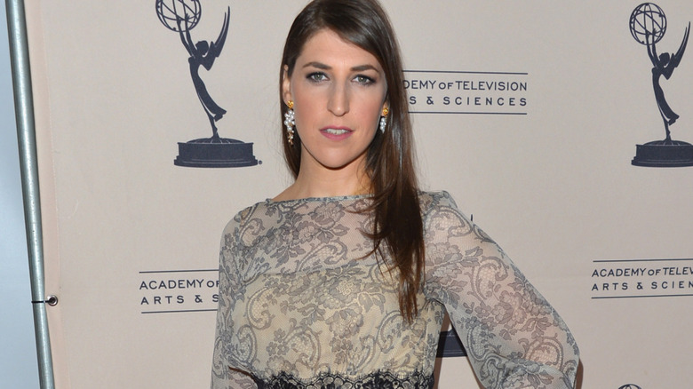 Mayim Bialik at the Emmys