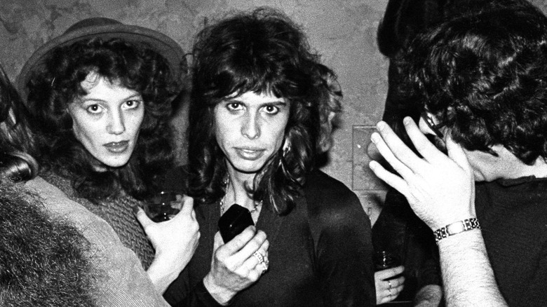 Steven Tyler and Julia Holcomb circa 1976