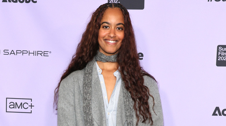 Malia Ann Obama attends the "The Heart" premiere in 2024