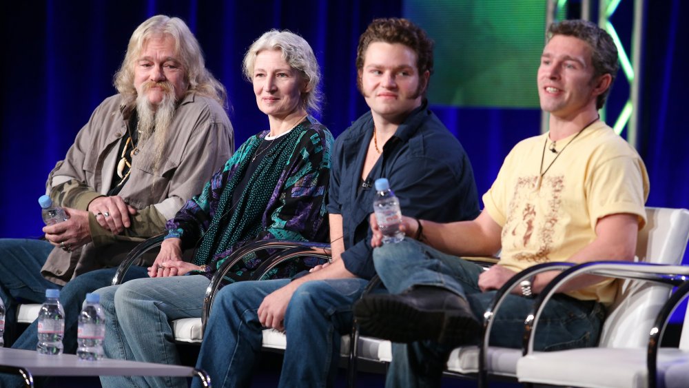 Billy Brown, Ami Brown, Gabe Brown, Matt Brown at panel
