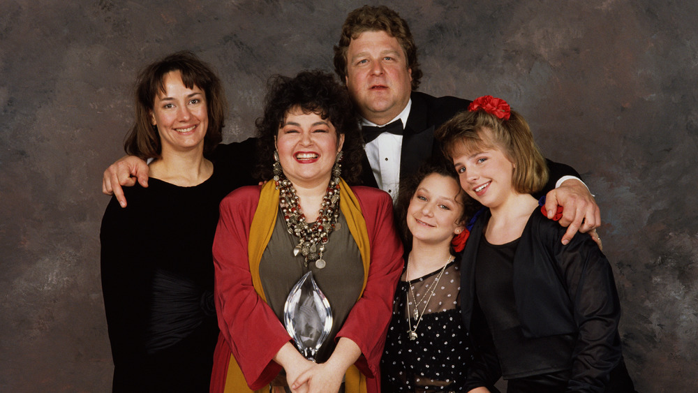 The cast of Roseanne