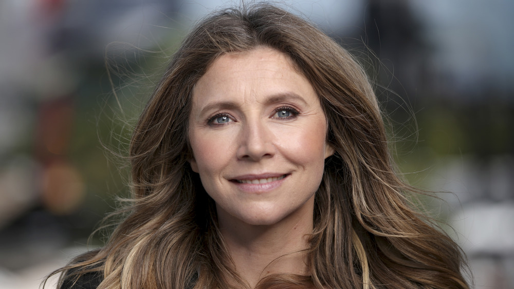 Sarah Chalke at San Diego Comic-Con 2019