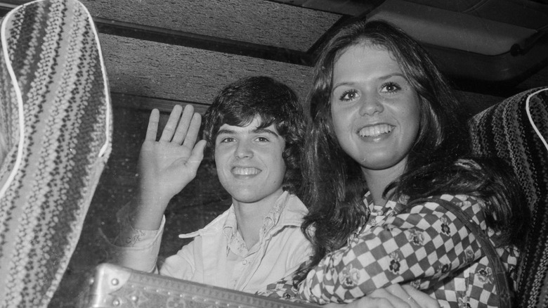 Marie Osmond with brother