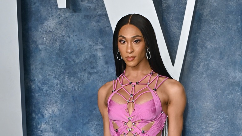 Michaela Jae Rodriguez posing at an event