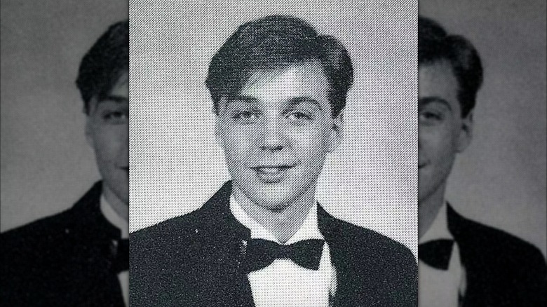Jim Parsons high school yearbook photo