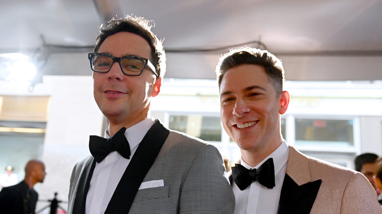 Jim Parsons with husband Todd Spiewak