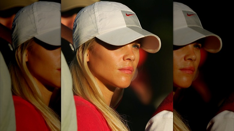Elin Nordegren posing