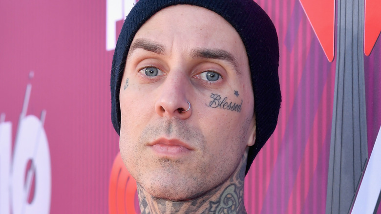 Travis Barker red carpet