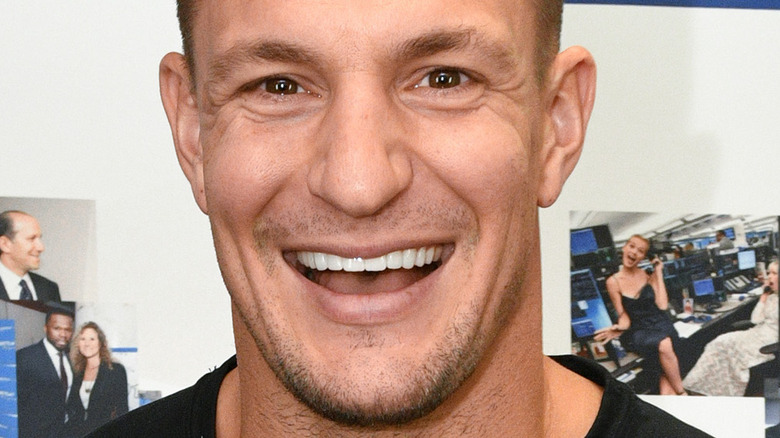 Rob Gronkowski smiling