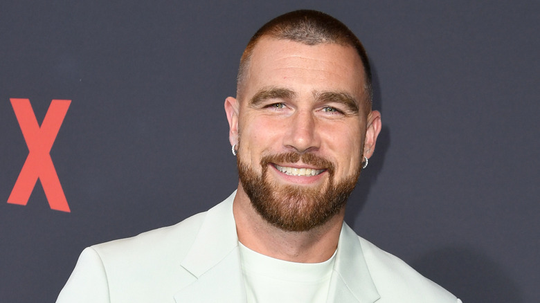 Travis Kelce smiling