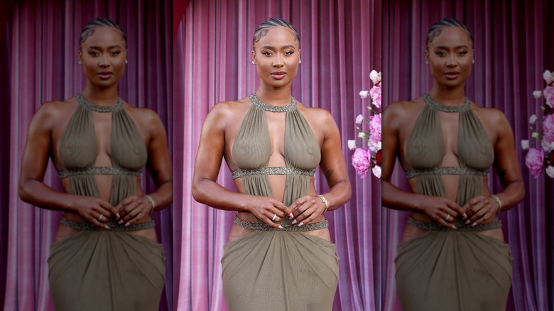 Kayla Nicole posing at an event
