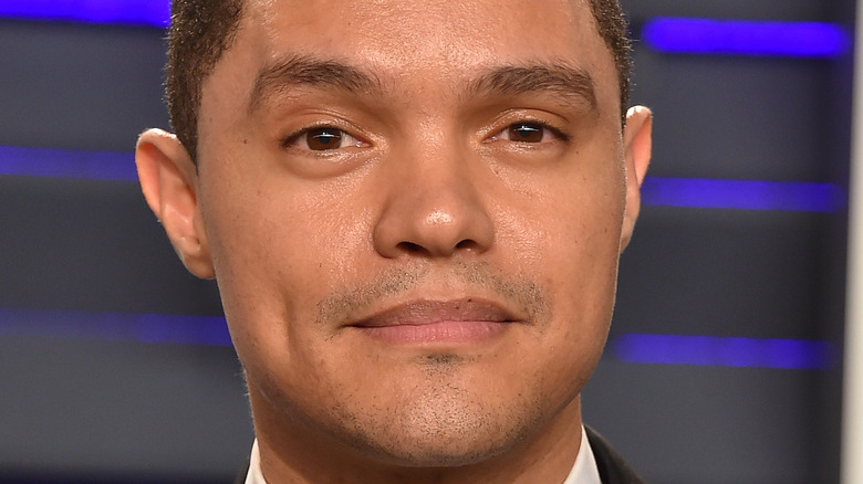 Trevor Noah smiling with his eyes