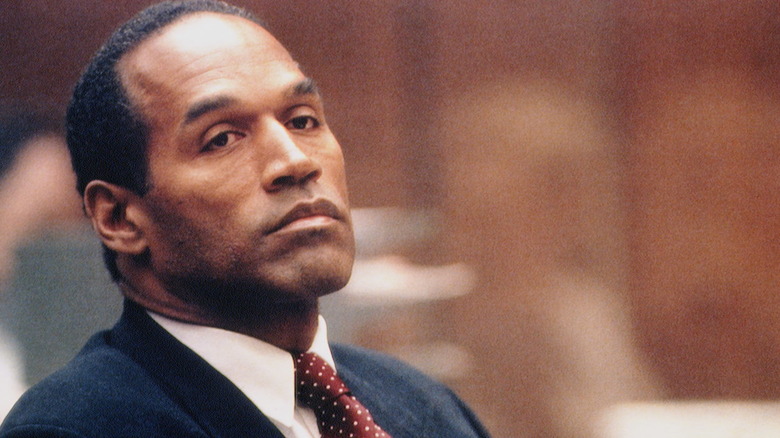 O.J. Simpson in court