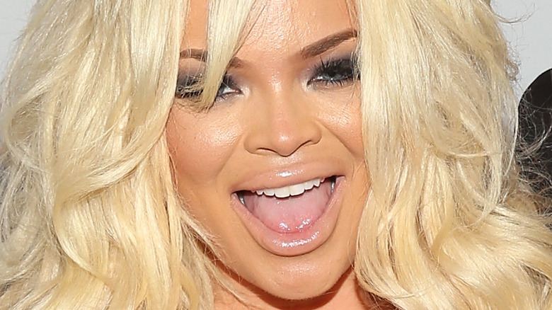 Trisha Paytas (L) and Jason Nash attend The 8th Annual Streamy Awards
