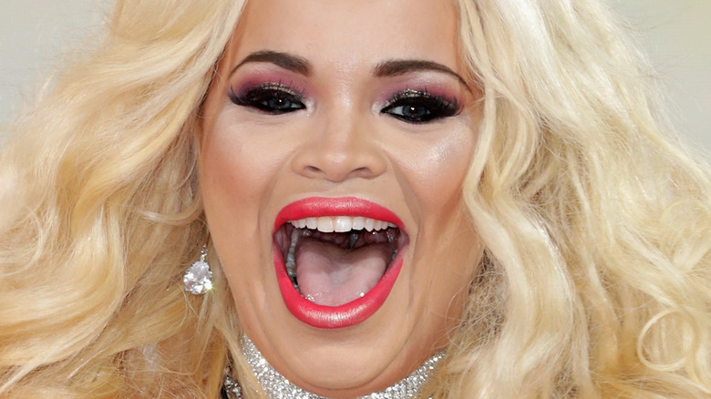 Trisha Paytas laughing